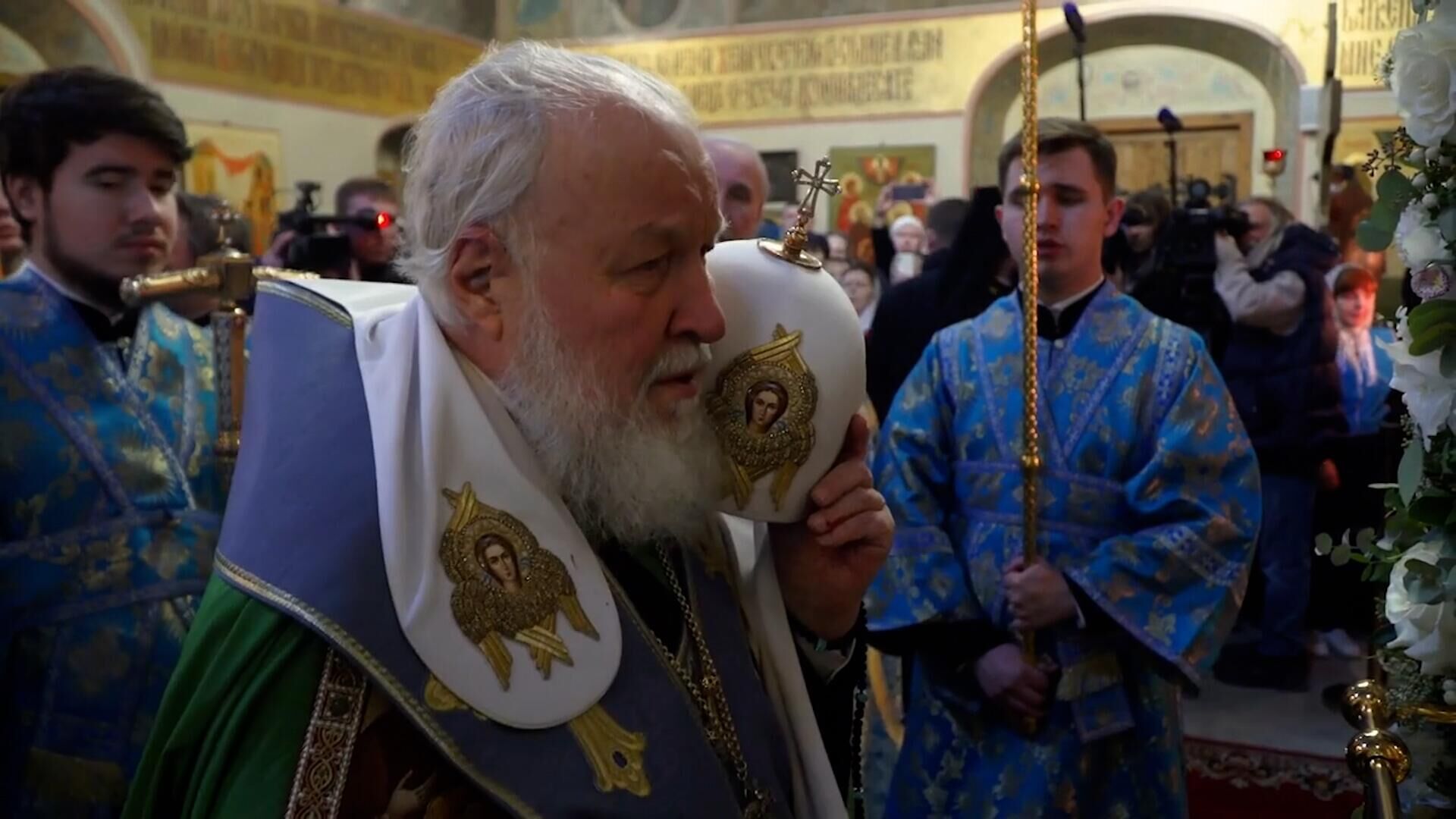 Патриаршее служение в праздник Казанской иконы Божией Матери - РИА Новости, 1920, 04.11.2023