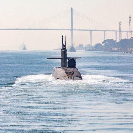 Американская подводная лодка класса Огайо прибывает в зону ответственности Центрального командования США на Ближний Восток Американская подводная лодка класса Огайо прибывает в зону ответственности Центрального командования США на Ближний Восток - РИА Новости, 1920, 09.06.2025