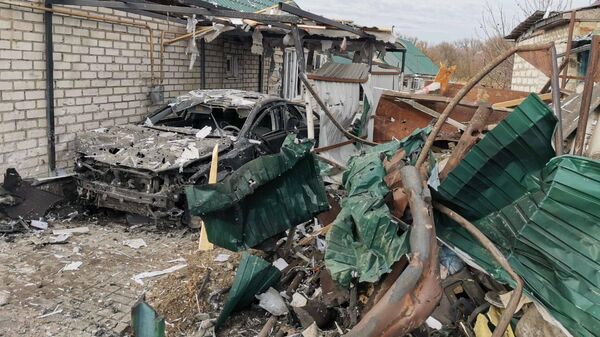 Последствия обстрела ВСУ города Валуйки Белгородской области