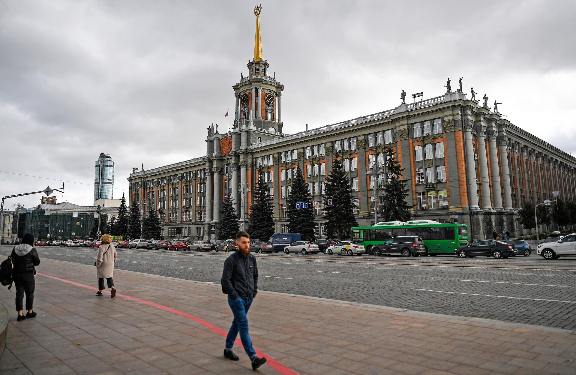 Здание Свердловского городского Совета народных депутатов в Екатеринбурге - РИА Новости, 1920, 08.11.2023