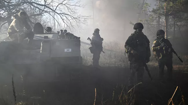 Военнослужащие ВДВ в зоне СВО