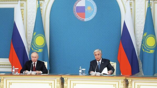 Российско-казахстанские переговоры в расширенном составе