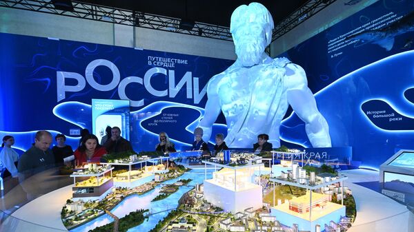 Стенд Краснодарского края на Международной выставке-форуме Россия