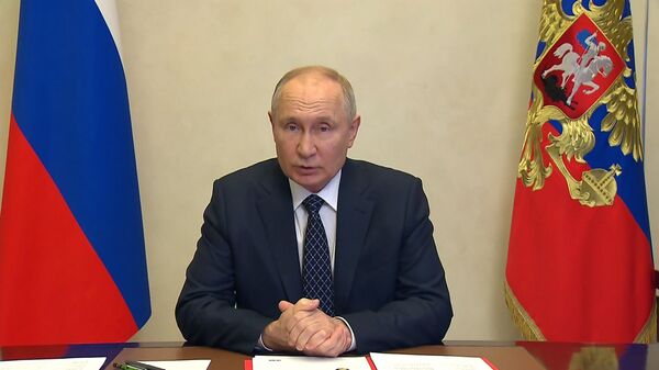 Путин на совещании Совета безопасности
