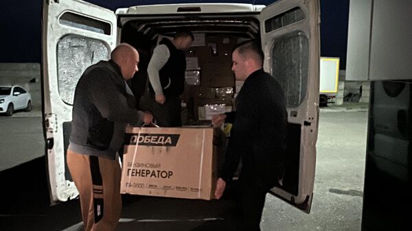 Жители Баксанского района КБР отправляют груз гуманитарной помощи землякам в зону СВО