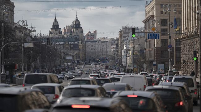 Улица Крещатик в Киеве