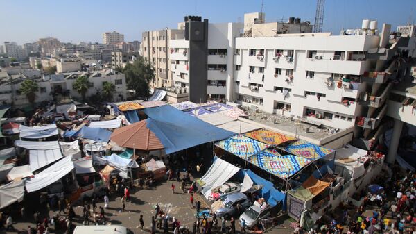 Комплекс больницы Аш-Шифа в Газе