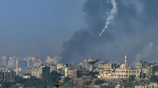 Израильская бомбардировка сектора Газа