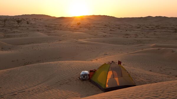 Кемпинг в пустыне 