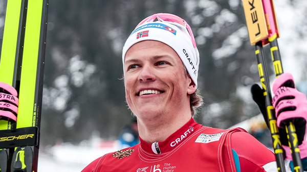 Лыжник Йоханнес Клебо