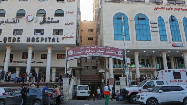 Больница Аль-Кудс в секторе Газа