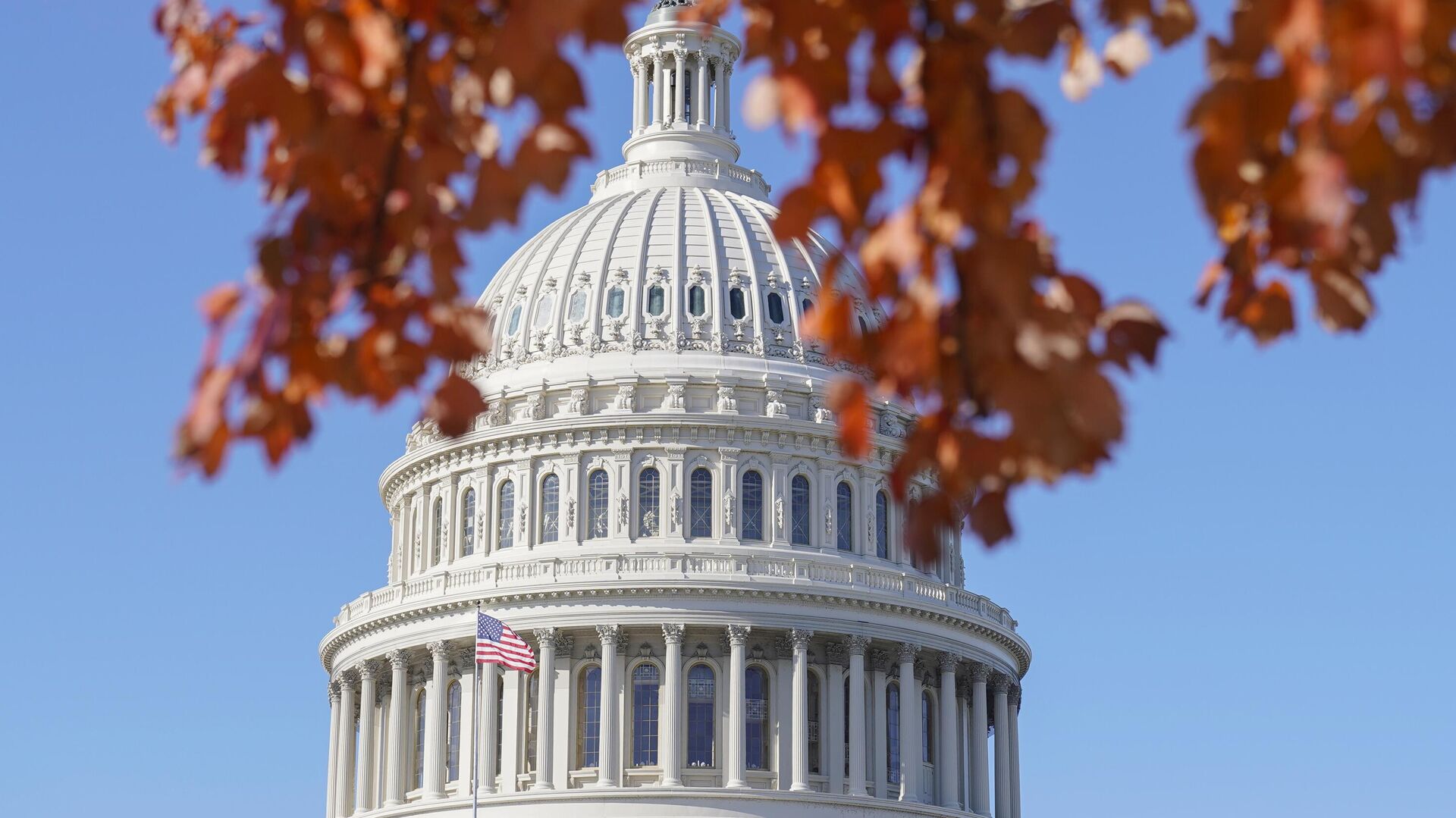 Здание Конгресса США на Капитолийском холме в Вашингтоне - РИА Новости, 1920, 01.04.2024