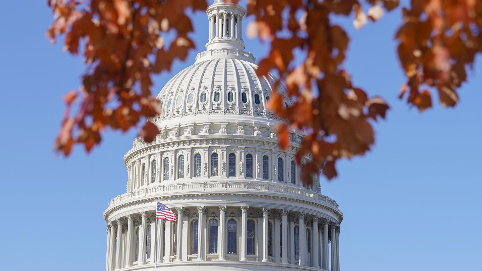 Здание Конгресса США на Капитолийском холме в Вашингтоне - РИА Новости, 1920, 01.04.2024