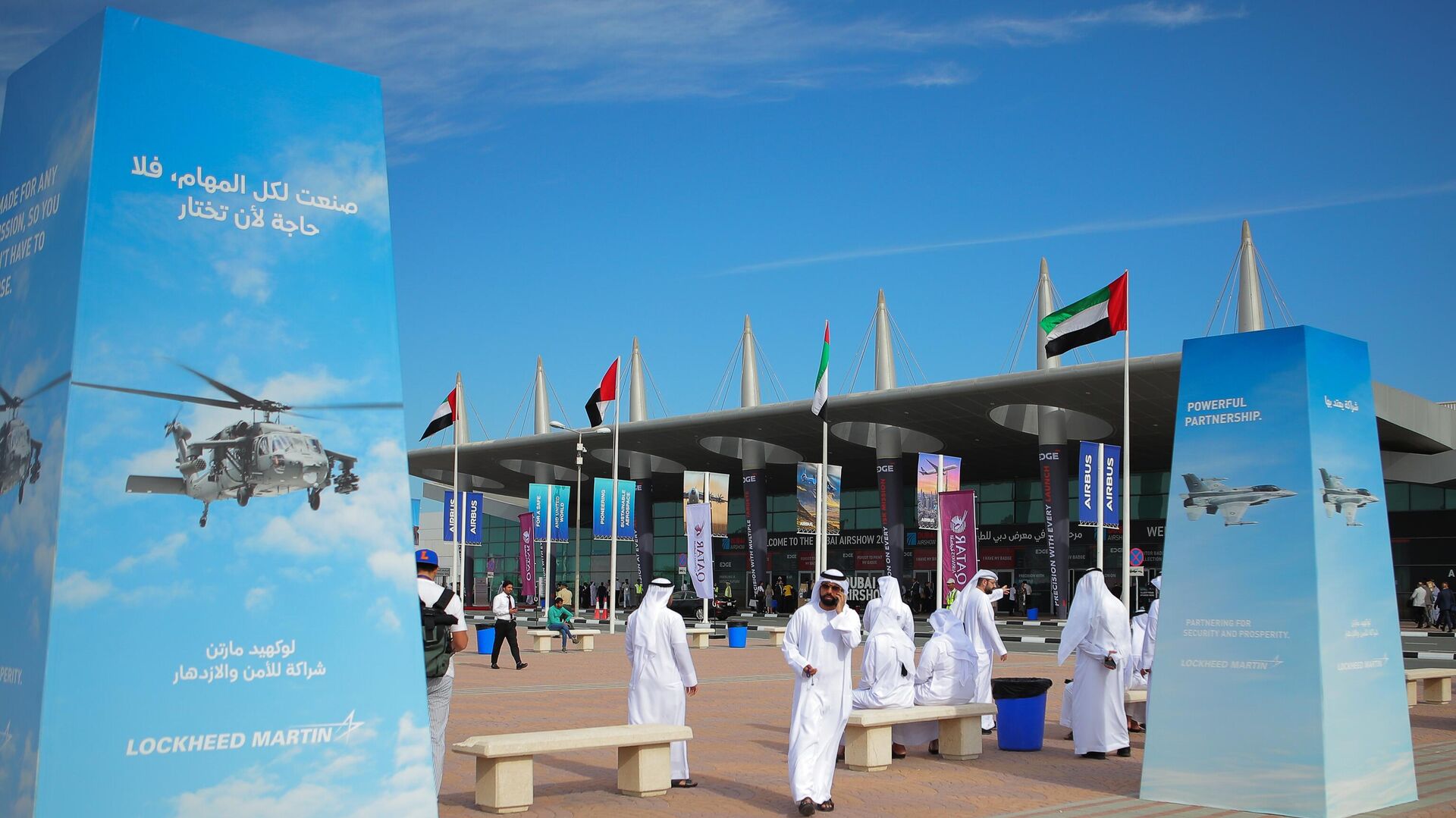 Международный авиационно-космический салон Dubai Airshow-2023 в Дубае. 14 ноября 2023 - РИА Новости, 1920, 15.11.2023