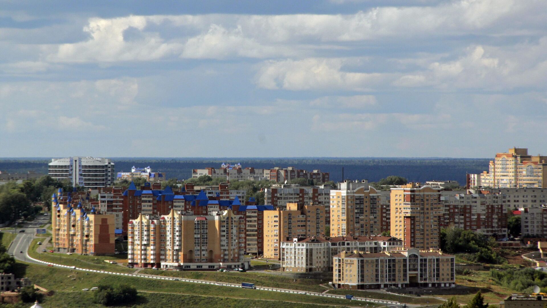 Вид новых кварталов города Чебоксары - РИА Новости, 1920, 17.11.2023