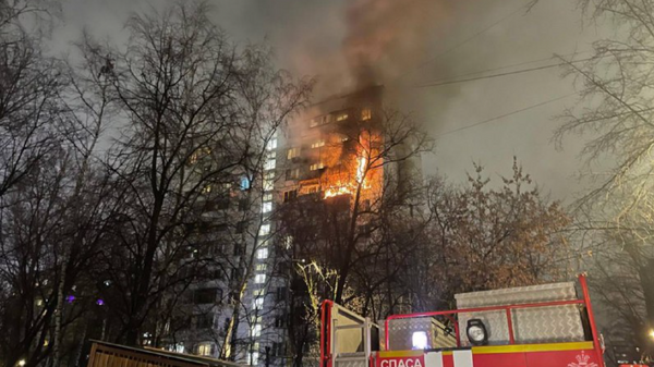 При пожаре на северо-востоке Москве погибли два человека