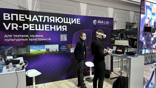 Лучшие VR-проекты РИА Новости стали частью IX культурного форума 