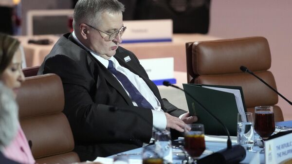 Вице-премьер РФ Алексей Оверчук на саммите АТЭС