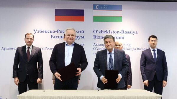Архангельские бизнесмены подписали соглашения с узбекскими партнерами