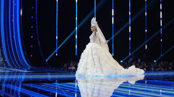 Мисс Россия Маргарита Голубева на конкурсе красоты Мисс Вселенная в Сан-Сальвадоре