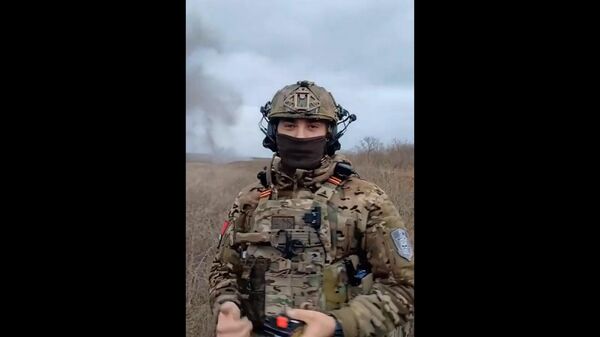 Уничтожение саперами противотанковых мин, установленных украинскими боевиками