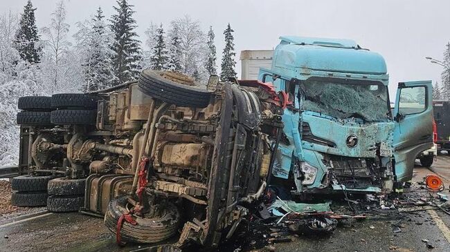 ДТП на трассе М-10 в Валдайском районе Новгородской области