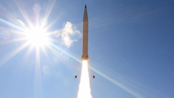 Ракета Precision Strike Missile компании Lockheed Martin во время испытаний