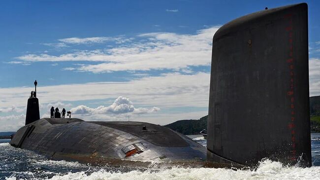 Британская подводная лодка класса Vanguard