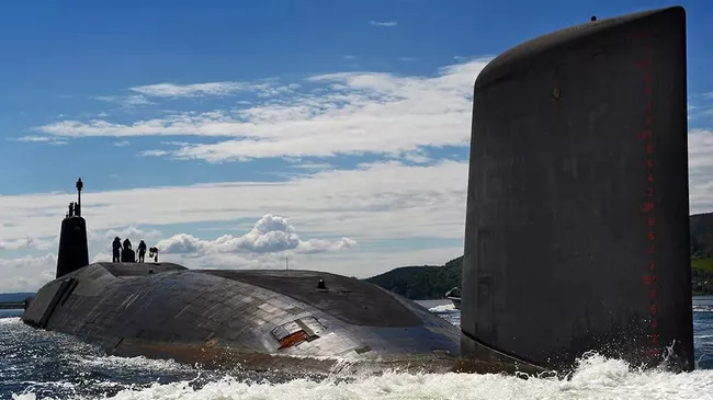 Британская подводная лодка класса Vanguard