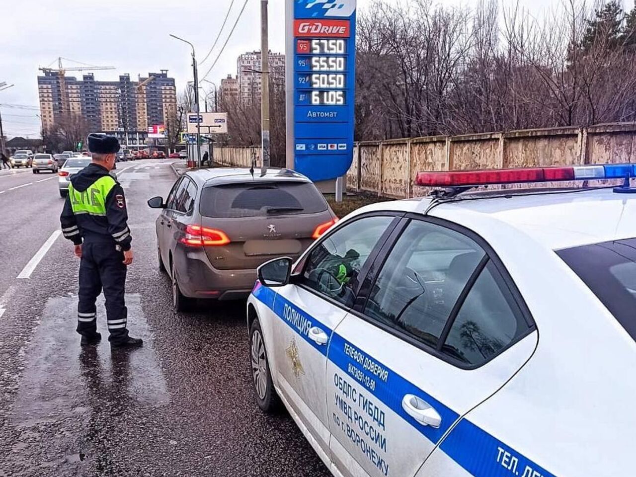 В Воронеже задержали водителя с 264 неоплаченными штрафами - РИА Новости,  20.11.2023