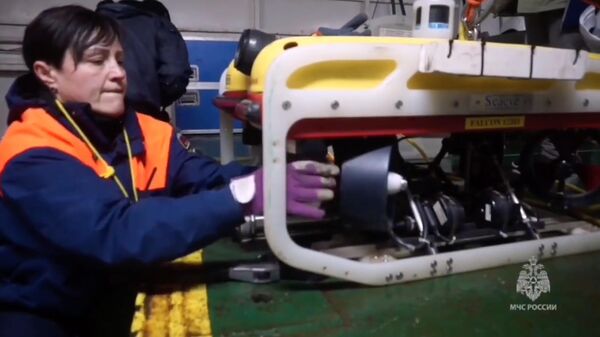 Специалисты МЧС России с помощью робота изучили опасный подводный объект в Карском море