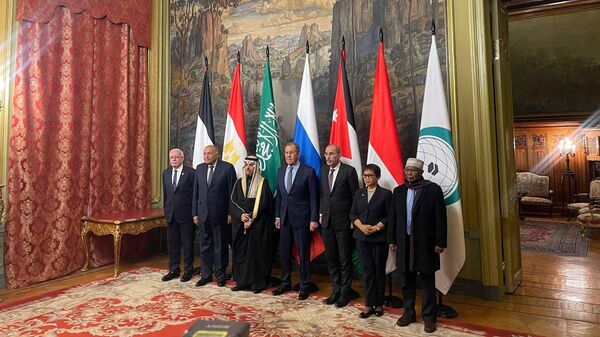 Встреча Сергея Лаврова с делегациями ряда глав внешнеполитических ведомств стран ЛАГ и ОИС
