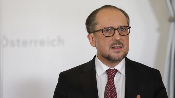 Министр иностранных дел Австрии Александр Шалленберг
