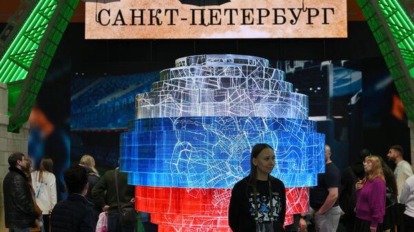 Стенд Санкт-Петербурга на Международной выставке-форуме Россия 