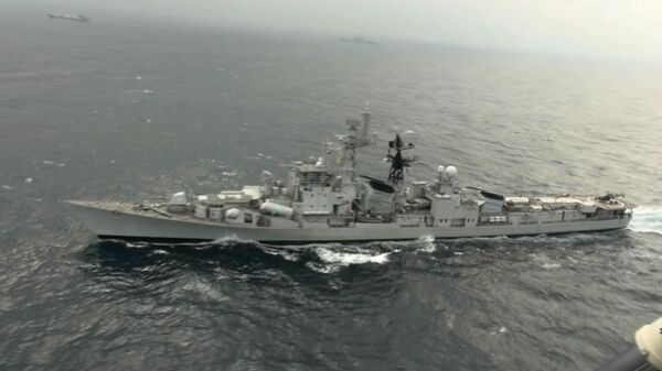 Российско-индийские военно-морские учения в Бенгальском заливе