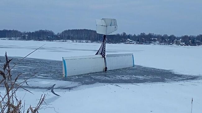 Жесткая посадка легкомоторного самолета в Тверской области