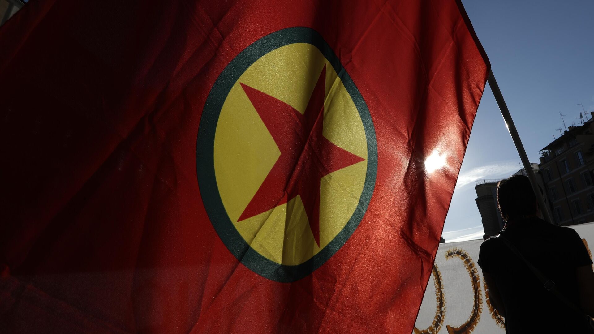 Флаг Рабочей партии Курдистана - РИА Новости, 1920, 15.12.2023