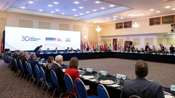 Встреча глав МИД ОБСЕ в Скопье