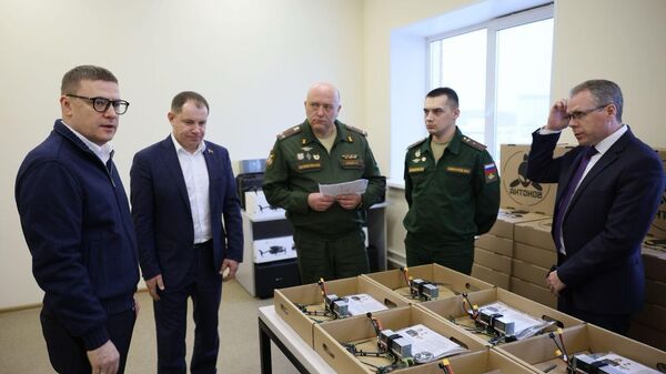 Алексей Текслер передал военнослужащим в зону СВО 100 боевых дронов