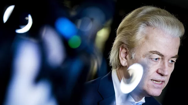 Лидер Партии свободы (PVV) Герт Вилдерс, Нидерланды 