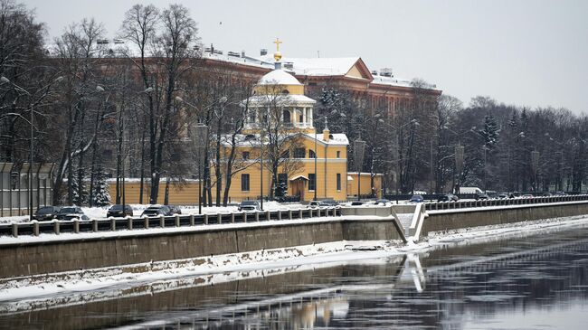 Снег в Санкт-Петербурге