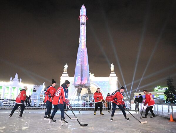 Всероссийский день хоккея на ВДНХ
