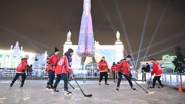Всероссийский день хоккея на ВДНХ