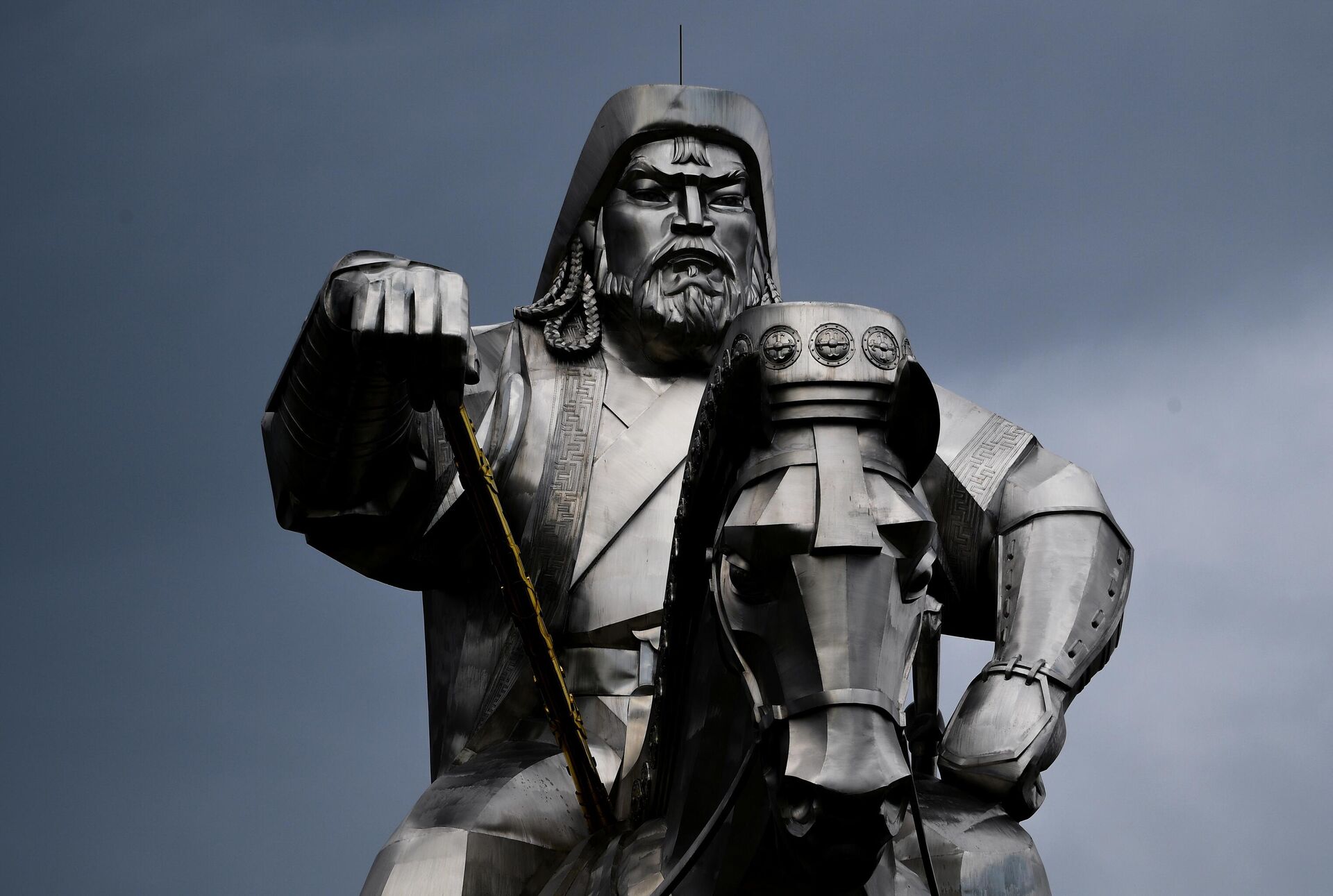 Статуя Чингисхана в Цонжин-Болдоге - РИА Новости, 1920, 04.12.2023
