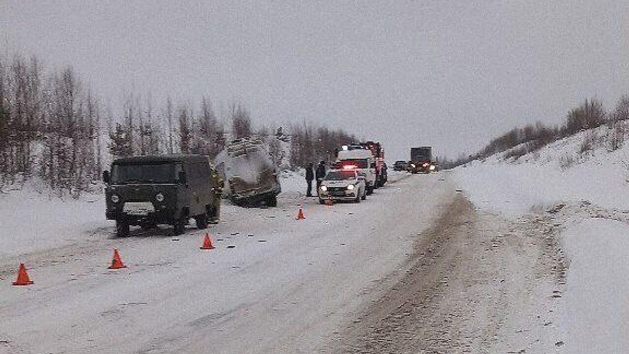 В Удмуртии семь человек пострадали в массовом ДТП - РИА Новости, 04.12.2023