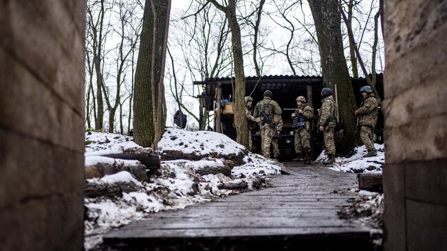 Украинские военнослужащие