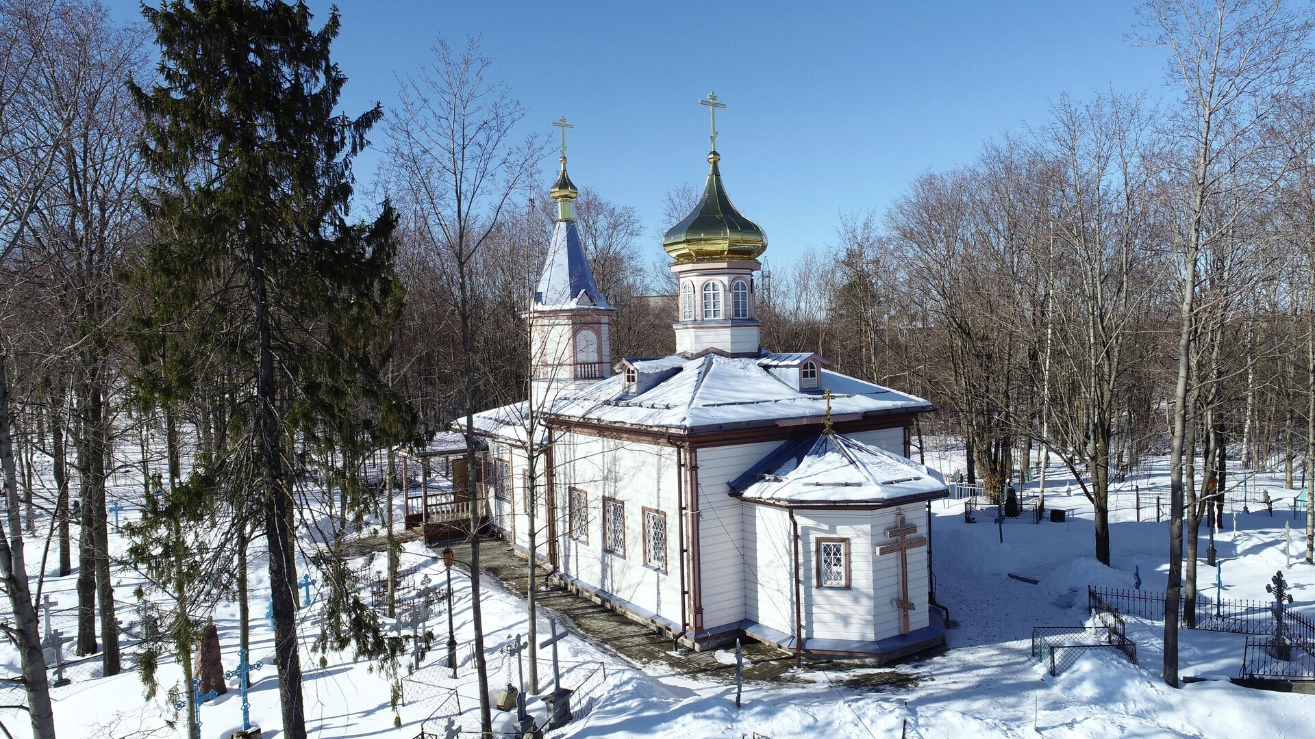 Екатерининская церковь в Петрозаводске - РИА Новости, 1920, 04.12.2023