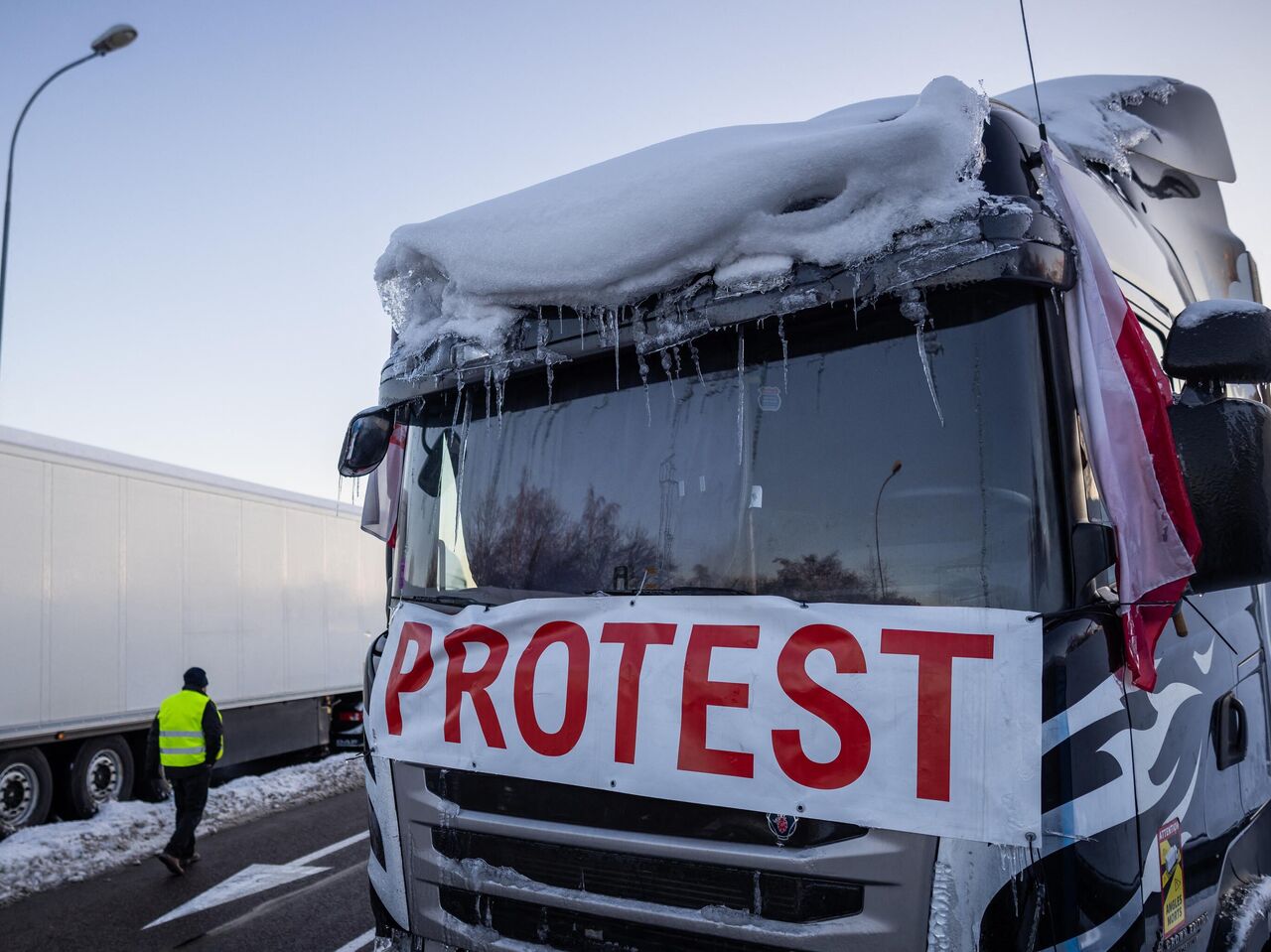 Польские перевозчики пригрозили усилить протесты на границе с Украиной -  РИА Новости, 05.12.2023