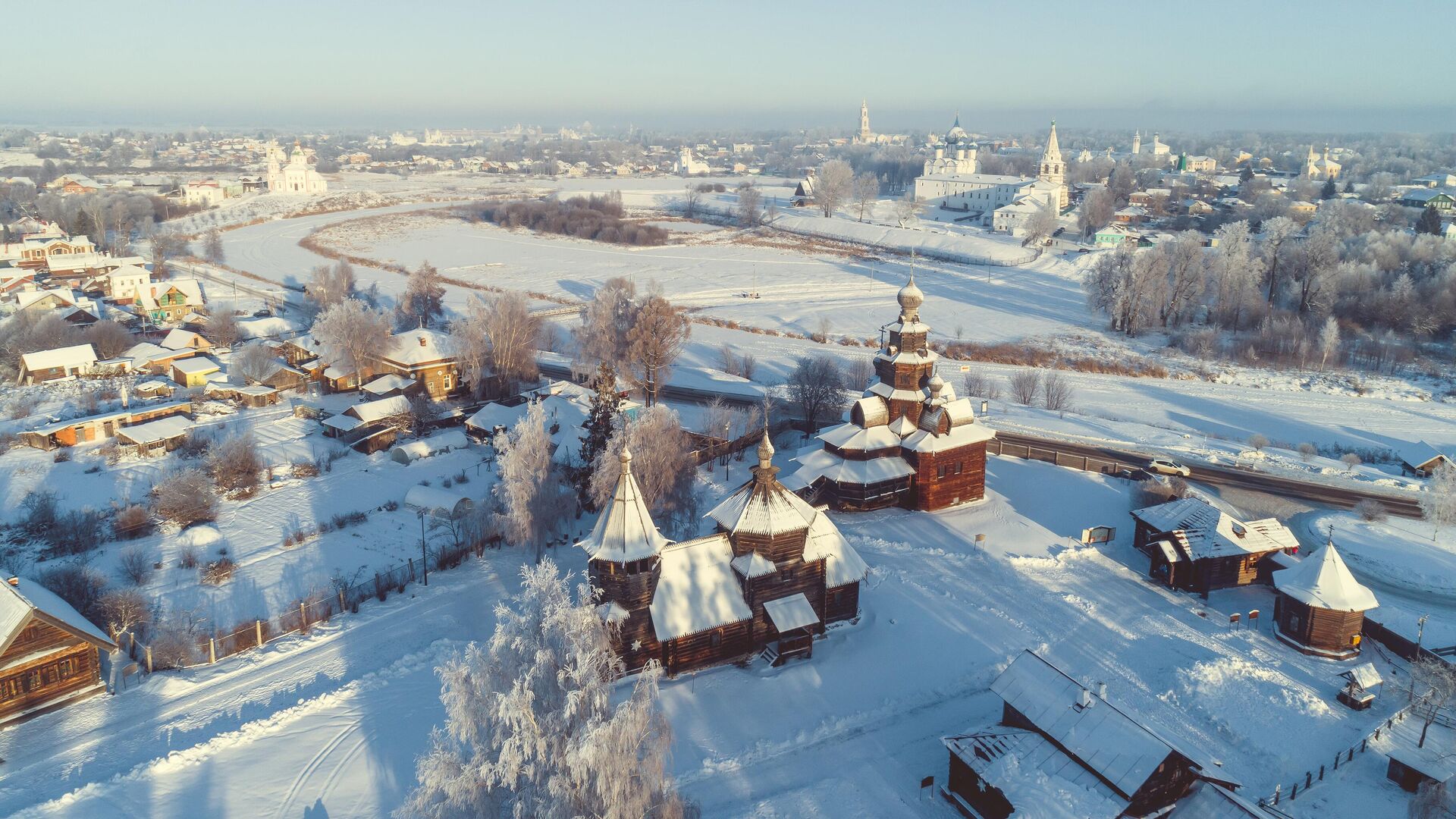 Вид на Суздаль - РИА Новости, 1920, 06.12.2023