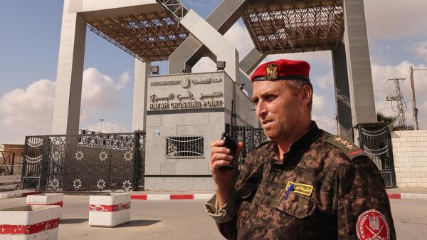  КПП Рафах на границе сектора Газа и Египта